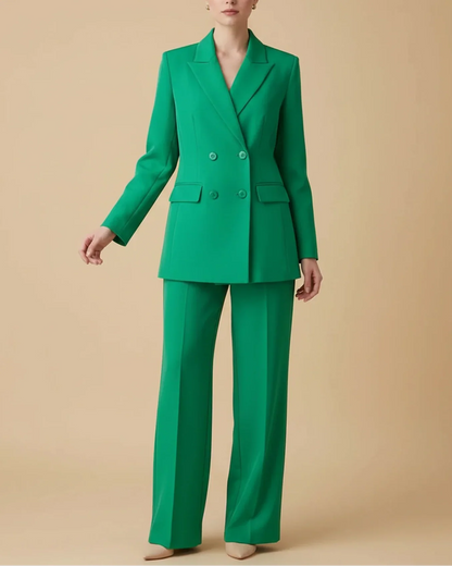 Alice | Women's Formal Double-Breasted Pant Suit