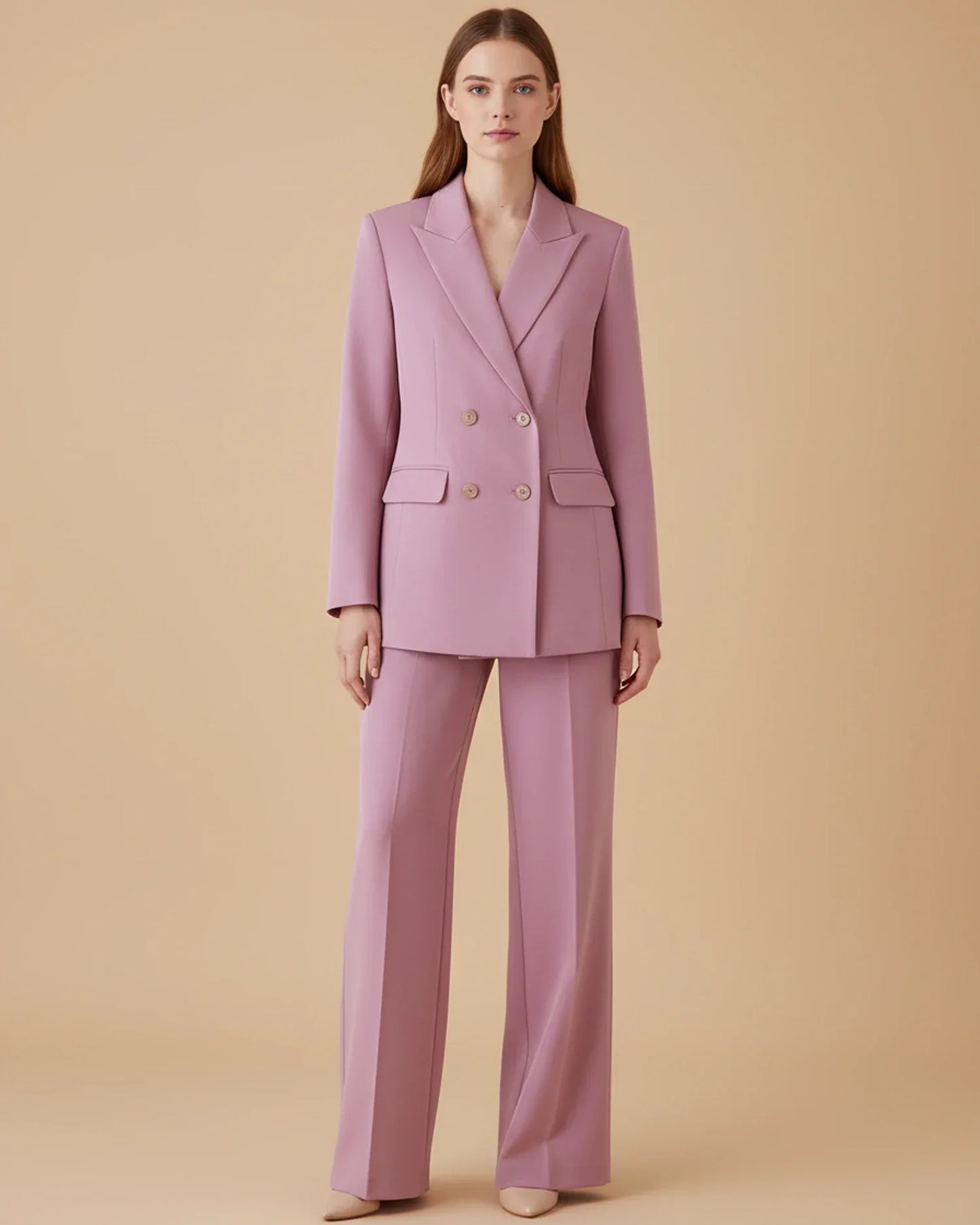 Alice | Women's Formal Double-Breasted Pant Suit
