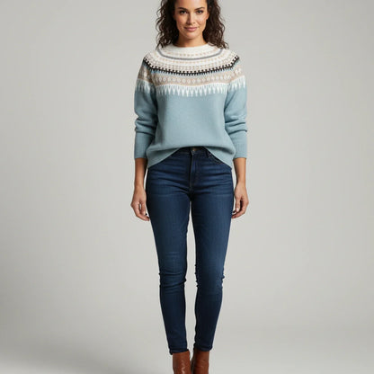 Danielle | Women Spring Patterned Sweater