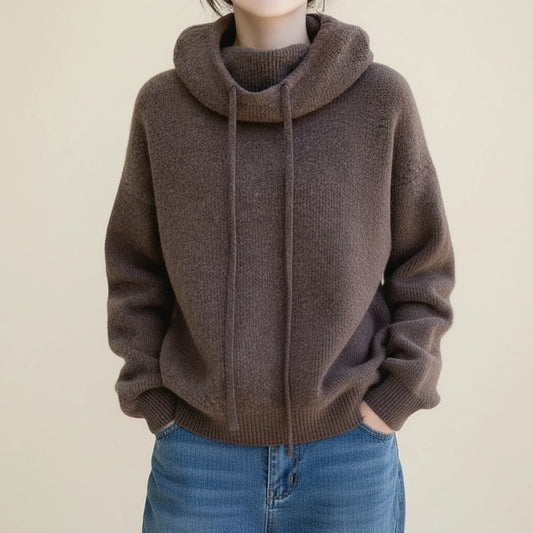 Jenna | Women's Hooded Cozy Spring Sweater