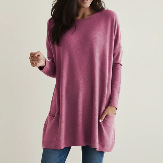Faith | Women Spring Long Sleeve Tunic Top