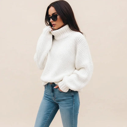 Dakota | Women Spring Turtleneck Knit Sweater