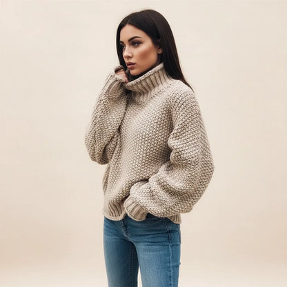 Dakota | Women Spring Turtleneck Knit Sweater