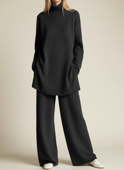 Addison | Winter Wide Leg Two Piece Set