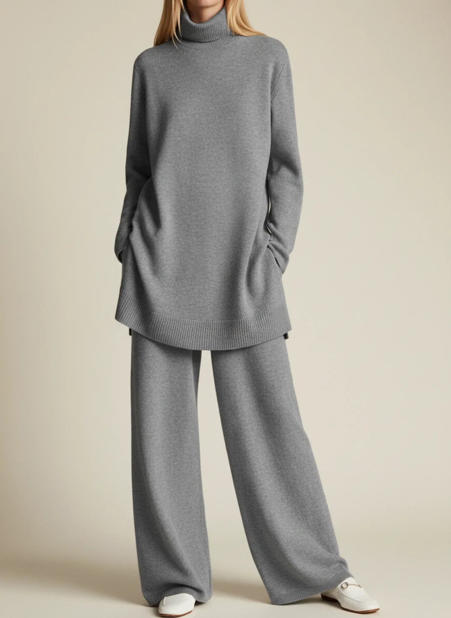 Addison | Winter Wide Leg Two Piece Set