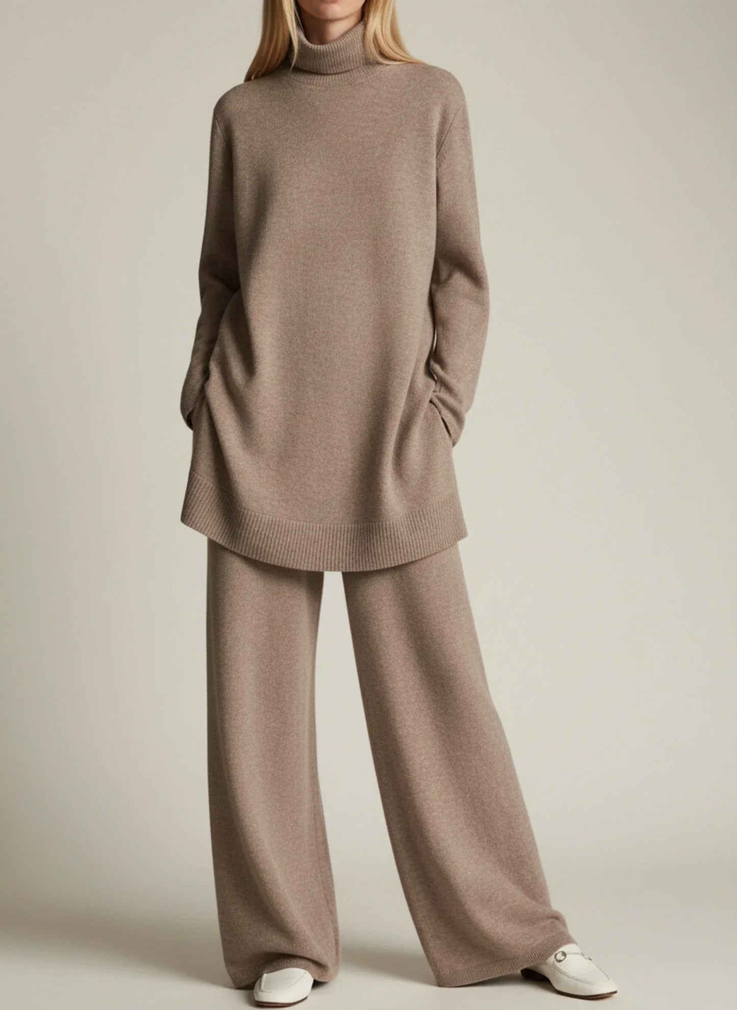 Addison | Winter Wide Leg Two Piece Set