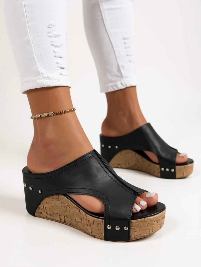 womens-casual-faux-slide-sandals-with-cork-wedge-and-studs-2
