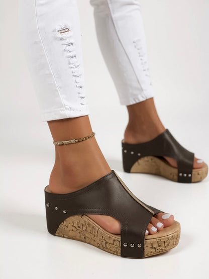 womens-casual-faux-slide-sandals-with-cork-wedge-and-studs-3