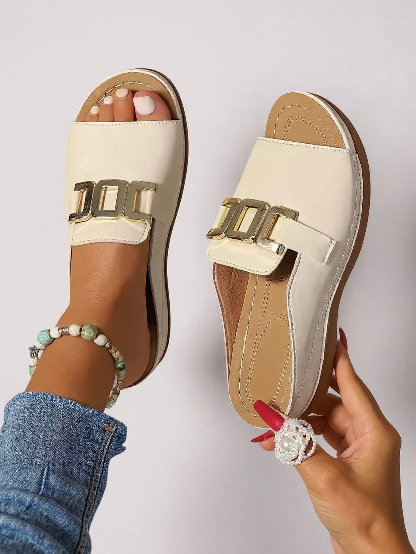 womens-casual-faux-slides-with-buckle-accent-and-open-toe-9