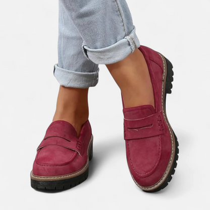 womens-faux-suede-loafers-with-lug-sole-and-moc-toe-7