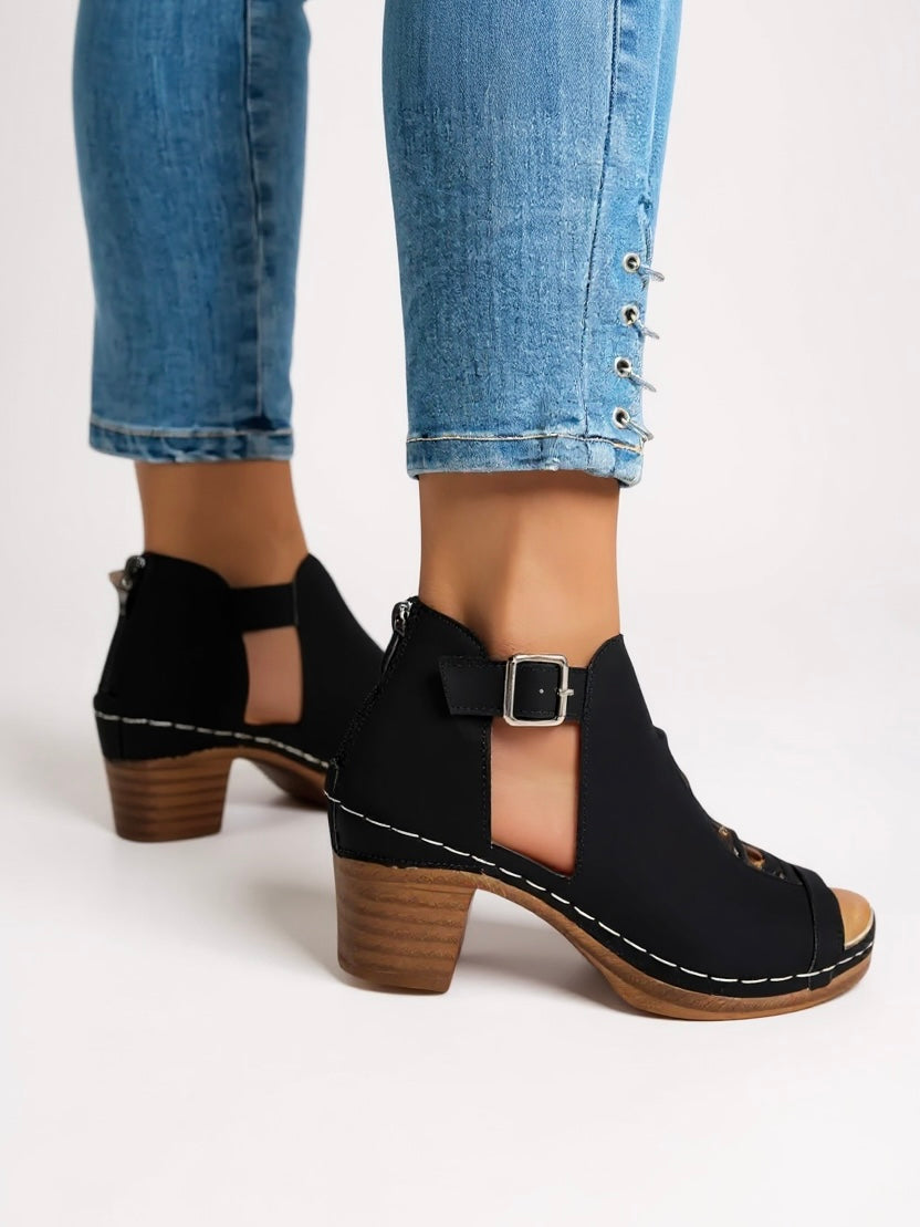 womens-faux-suede-sandals-with-lattice-front-and-buckle-strap-3