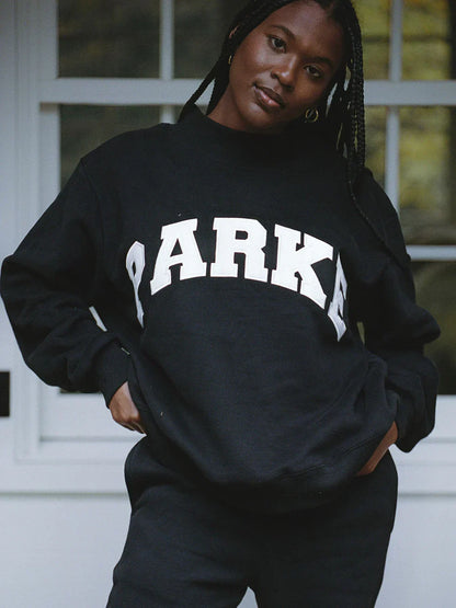 womens-fleece-crewneck-sweatshirt-with-parke-lettering-and-rib-trim-2