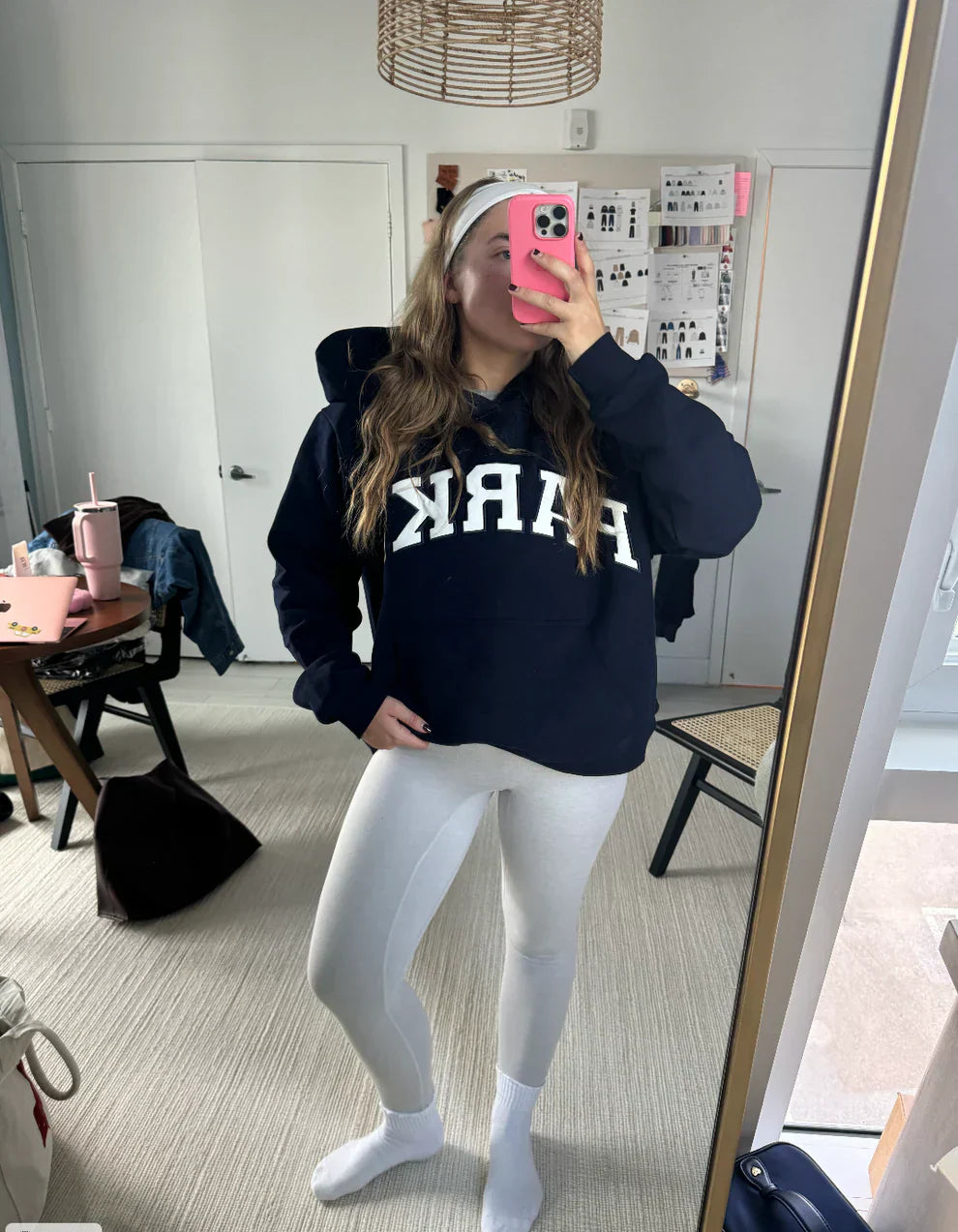 Women's Fleece Hoodie Kangaroo Pocket - 
Fashinoza