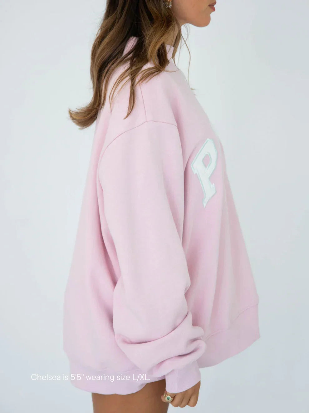 womens-fleece-pullover-sweatshirt-with-mockneck-and-embroidered-logo-2