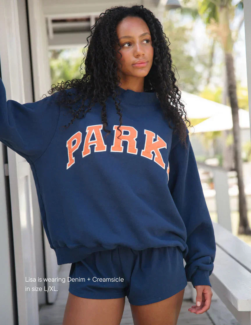womens-fleece-sweatshirt-with-chenille-lettering-and-rib-trim-2