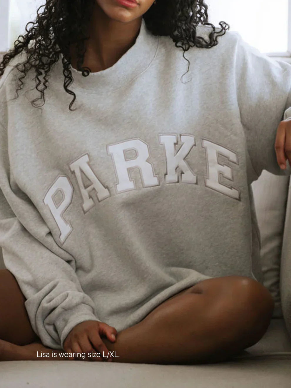 Women's Crew Neck Fleece Sweatshirt - 
Fashinoza