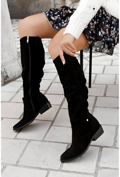 womens-knee-high-faux-suede-boots-with-side-zipper-and-block-heel-5