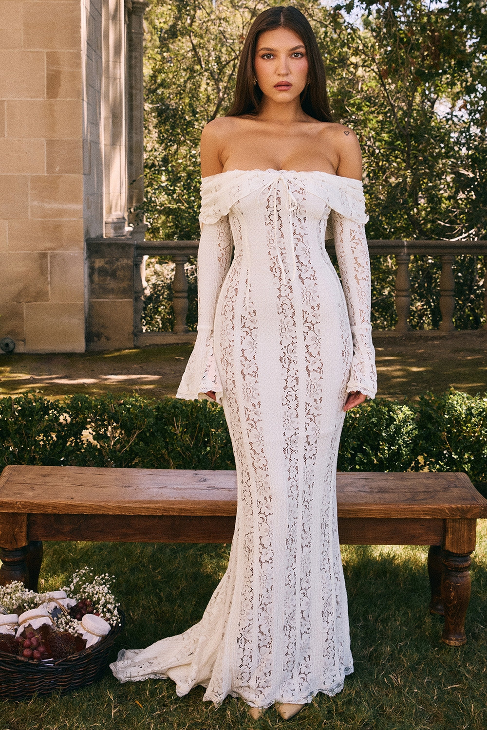 womens-lace-maxi-dress-with-off-shoulder-neckline-and-bell-sleeves-2