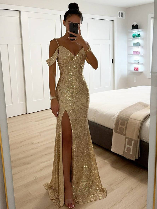 womens-maxi-dress-with-sequin-overlay-and-sweetheart-neckline-3