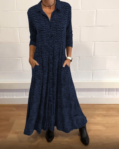 womens-midi-dress-with-button-front-and-side-pockets-4