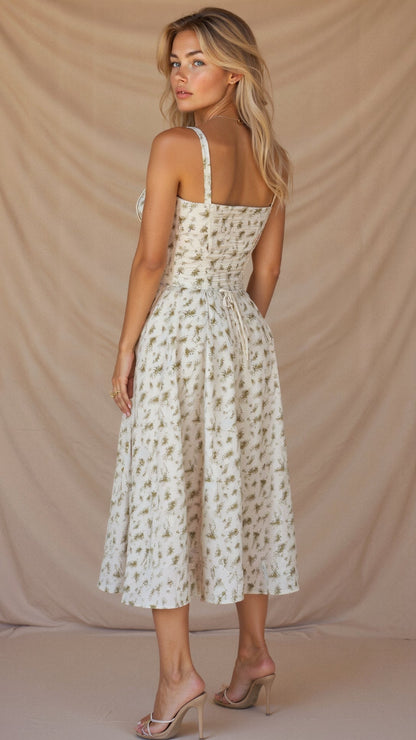 womens-woven-midi-dress-with-corset-bodice-and-slit-10