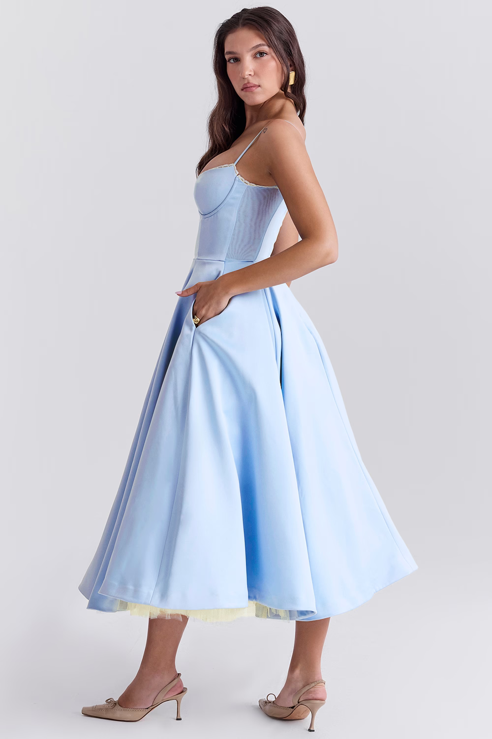 womens-woven-midi-dress-with-sweetheart-bustier-and-tulle-underskirt-5