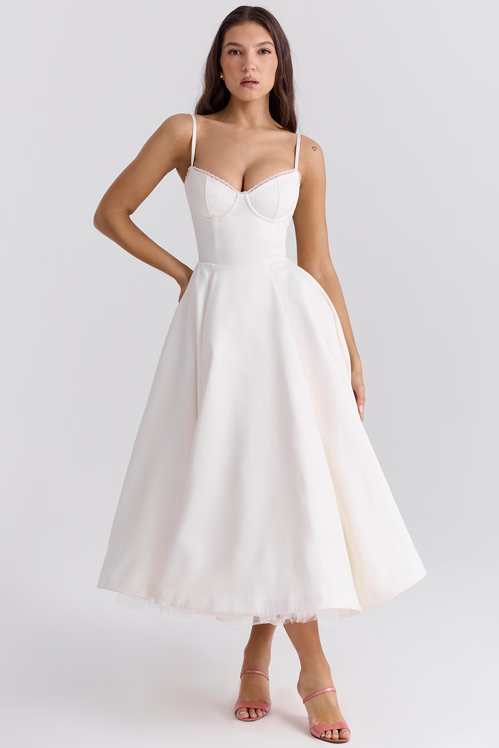 womens-woven-midi-dress-with-sweetheart-bustier-and-tulle-underskirt-6