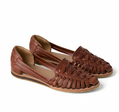 Women's Woven Flat Sandals - Fashinoza