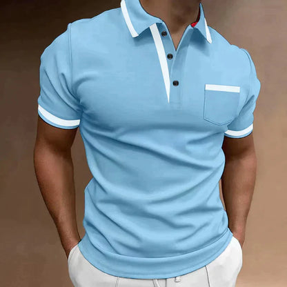 Men's Polo Shirt Classic Cotton Casual Wear