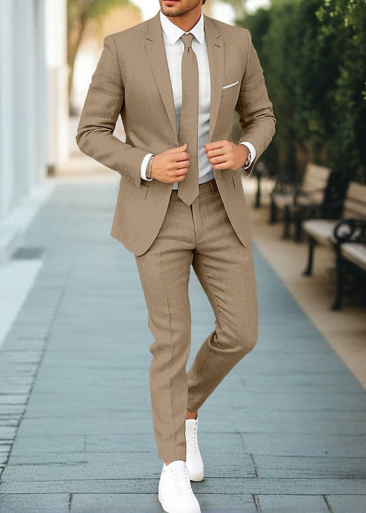 Men's 2-Piece Casual Suit