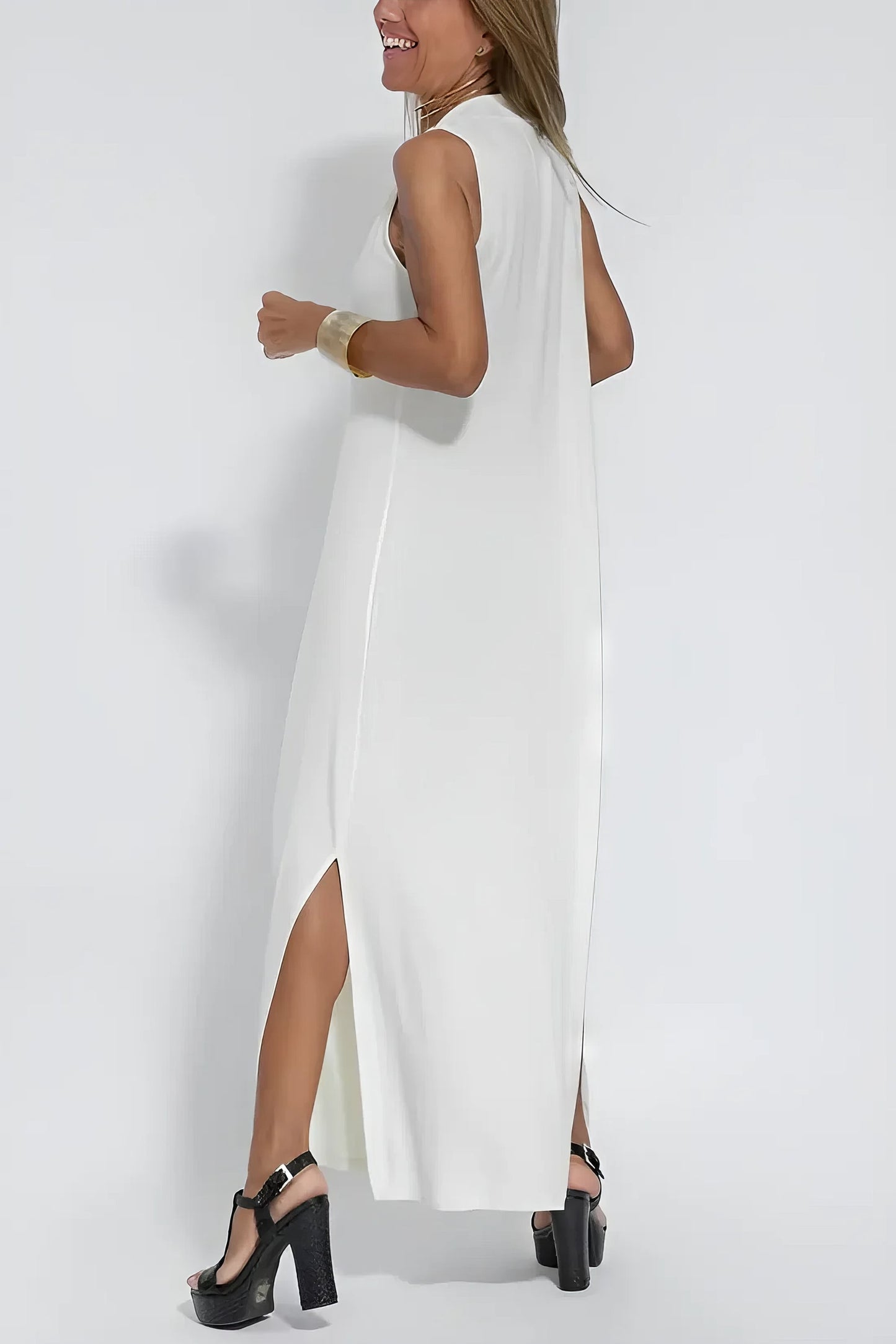 Women's Cardigan Maxi Set