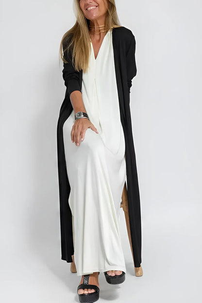 Women's Sleeveless Maxi Dress Outer Layer