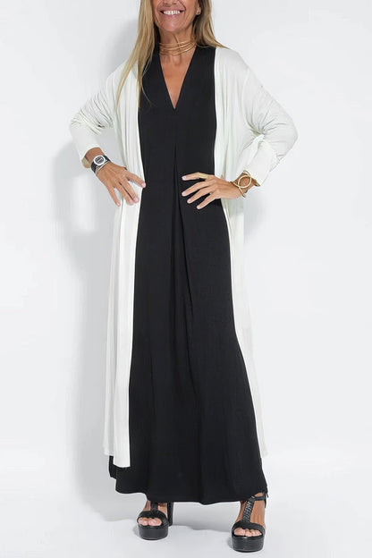 Women's Sleeveless Maxi Dress Outer Layer