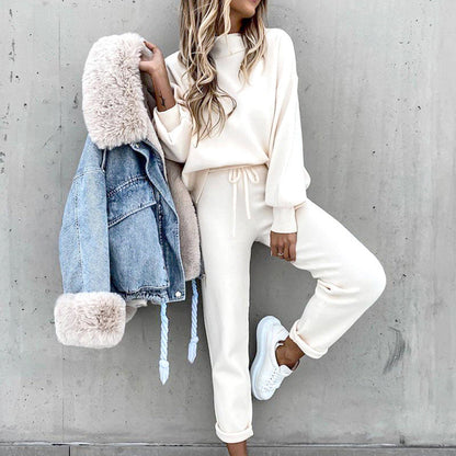 Women's 2-Piece Casual Outfit Set - Fashinoza