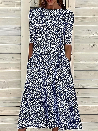 Luna - A-Line Midi Dress